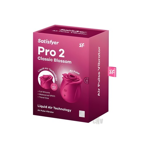 Satisfyer Pro 2 Classic Blossom Red - Touch-Free Clitoral Stimulation