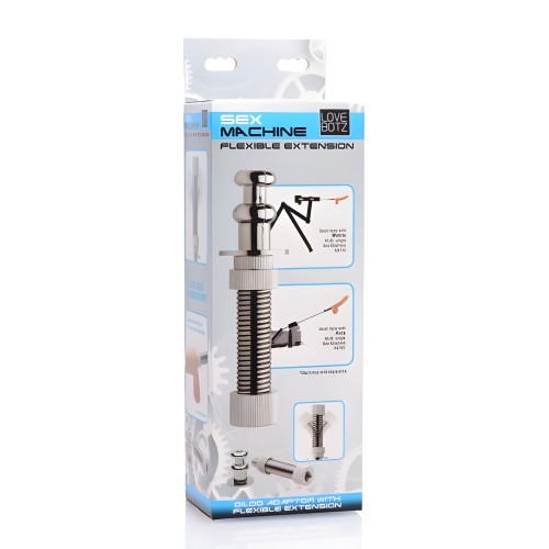 Extensión Flexible para Máquina Sexual - Plateado