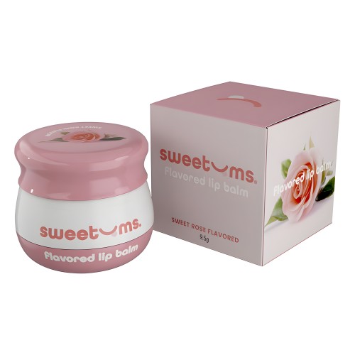 Sweetums Sweet Rose Flavored Lip Balm
