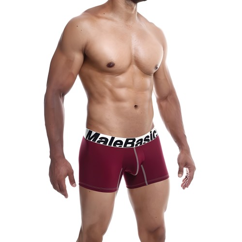 Boxer de Rendimiento para Hombre Burdeos Sm