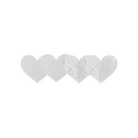 Luminous Hearts Pasties - Stylish and Secure
