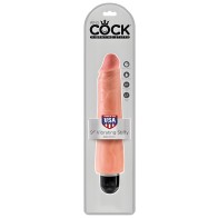 King Cock 9 inches Vibrating Stiffy