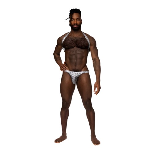 Male Power S'naked Shoulder Sling Harness Thong