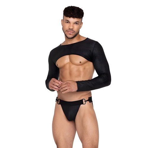 Camiseta Crop Master Negra Sm