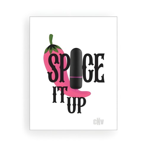 Naughtyvibes Spice It Up Greeting Card
