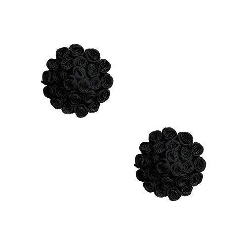 Burlesque Nightfall Roses Nipztix - Provocative & Reusable
