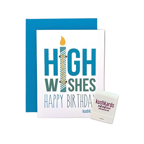 High Wishes Birthdayone Hitter Card