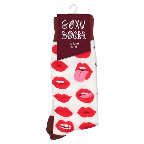 Shots Socks Lip Love S/M