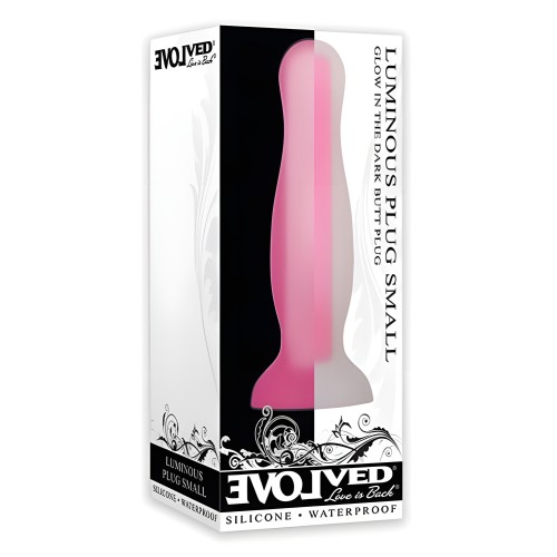 Evolved Luminous Silicone Plug - Small Pink