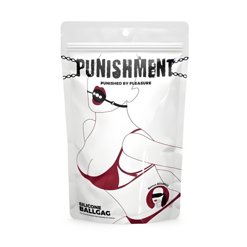 Punishment Silicone Ball Gag