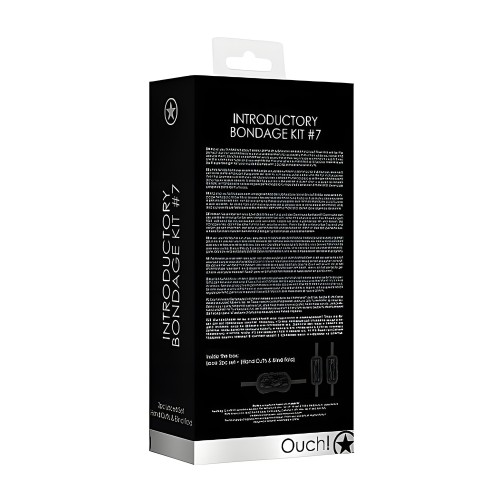 Shots Ouch Introductory Bondage Kit #7 - Black