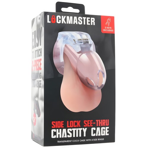 Lockmaster 3.5" Chastity Cage - Ultimate Control