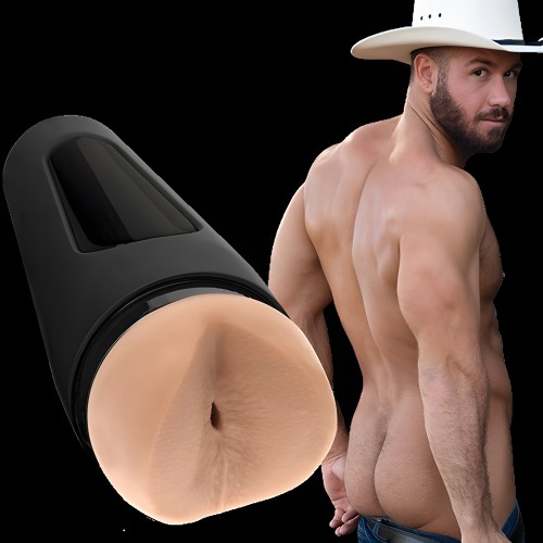 Man Squeeze - Chad White - Ultraskyn Stroker - Splashproof