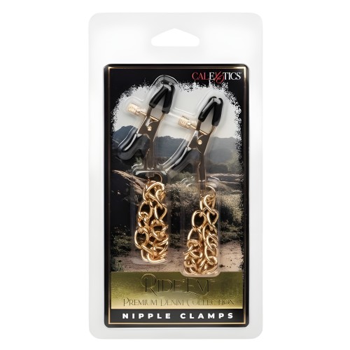 Pinzas para Pezones Premium Denim Ride Em