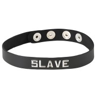 Spartacus Word Band Collar - Slave