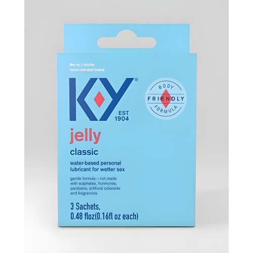 K-y Water Based Jelly Lube - 3 Pack