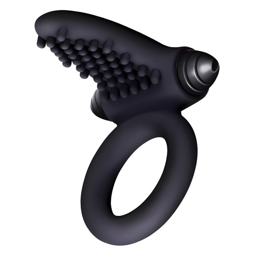 The 9's S-bullet Ring - Tongue, Silicone