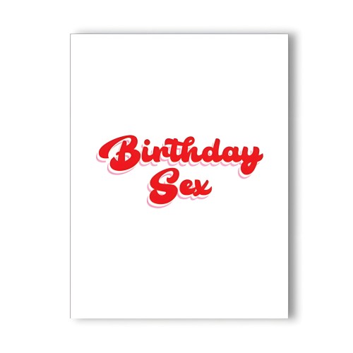 Tarjeta de Cumpleaños Picante