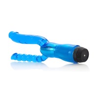 Dual Penetrator Vibrator - Blue