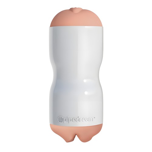 Tight Grip Pussy/Mouth Masturbator Beige