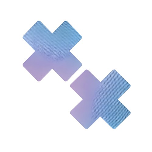 Neva Nude Chameleon Pasties Color Cambiante Azul Pastel