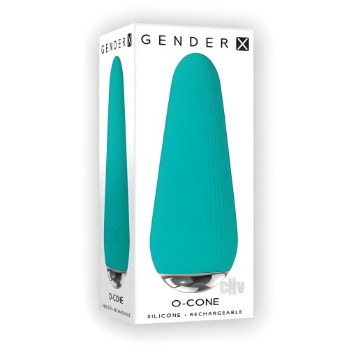O Cone Teal - Vibrating Bullet