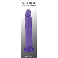 Selopa Slimplicity 6 In. Jelly Dong Purple