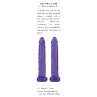 Selopa Slimplicity 6 In. Jelly Dong Purple
