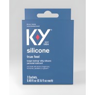 K-y Silicone True Feel Lube Pack Of 3 Sachets