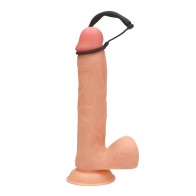 Set de Plug de Silicona y Anillo para Pene - Negro