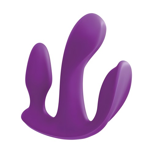 Éxtasis Total Tres Amores Púrpura | Vibrador G-spot de Triple Motor