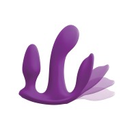 Threesome Total Ecstasy Purple | Triple Motor G-spot Vibrator