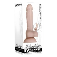 Dildo Poseable Evolved Silicona Real Suave 6 Pulgadas