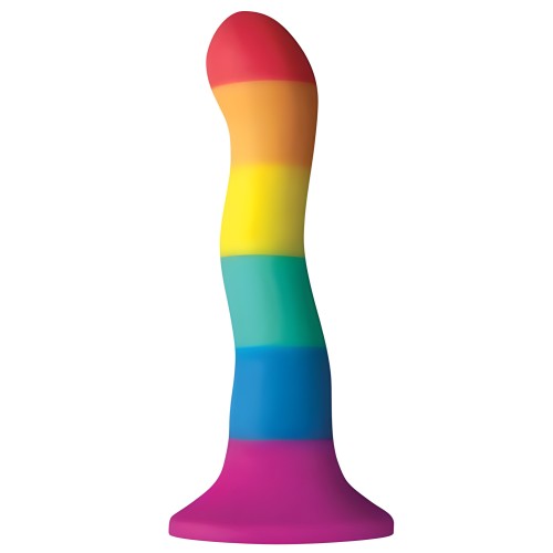 Colours - Edición Orgullo - Dildo Wave de 6in - Arcoíris