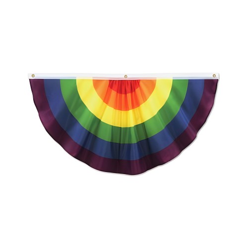 Rainbow Fabric Bunting