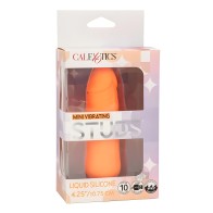 Estudios Vibradores Mini de Silicona - Naranja