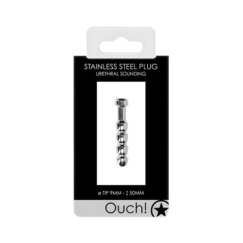 Shots Ouch Urethral Sounding Metal Plug