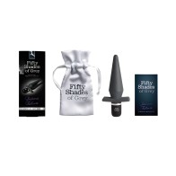 Fifty Shades of Grey Delicious Fullness Vibrating Butt Plug - Thrilling Pleasure