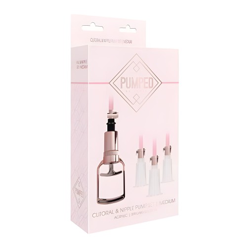 Pumped Clitoral & Nipple Pump Set - Enhance Sensations