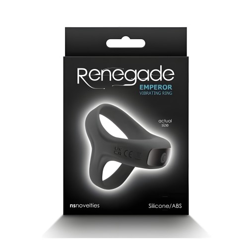 Renegade Emperor Black Cock Ring