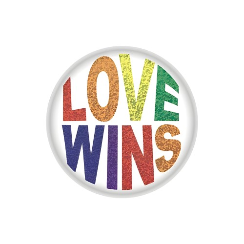 Love Wins Button