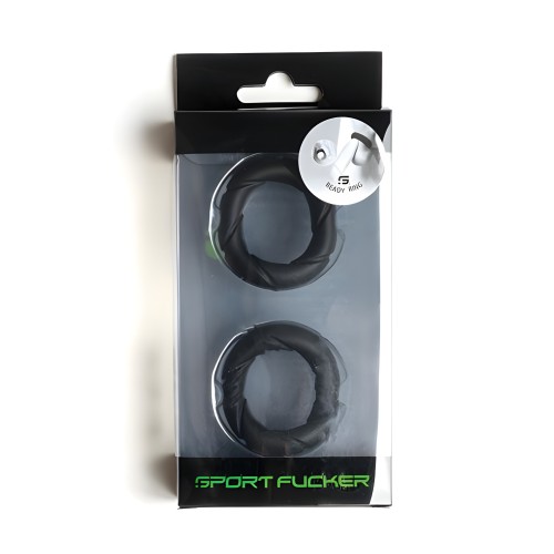 Sport Fucker Ready Rings - Negro