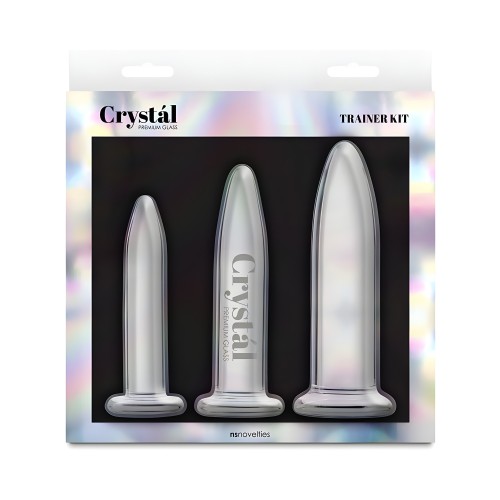 Crystal 3pc Trainer Kit - Clear Glass