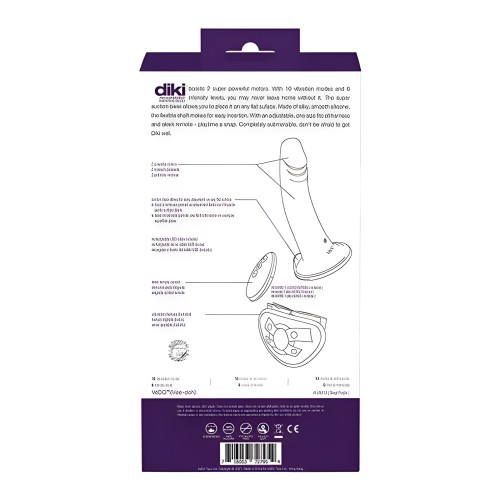 Dildo Vibrante Recargable - Vedo