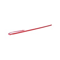 Spartacus 24" Leather Wrapped Cane - Red