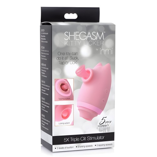 Kitty Licker 5x 3-in-1 Clit Stimulator