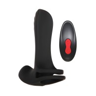 Zero Tolerance Vibrating Girth Enhancer - Rechargeable Black