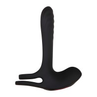 Zero Tolerance Vibrating Girth Enhancer - Rechargeable Black