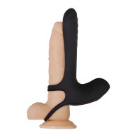 Zero Tolerance Vibrating Girth Enhancer - Rechargeable Black