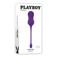 Pb Double Time Purple - Vibrating Kegel Balls